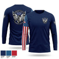 Harford County Sheriff's Office Motor Unit 51837509 Long Sleeve Performance Shirt - 1
