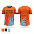 Delano Softball 50482970 Soft Poly Tee Cotton Like Feel - 1