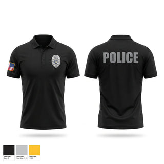 Short Sleeve Performance Polo, Bridgeton Police Department, Police, Teamtime, Team time, sublimation, custom sports apparel, team uniforms, spirit wear, spiritwear, sports uniforms, custom shirts, team store, custom team store, fundraiser sports, apparel fundraiser