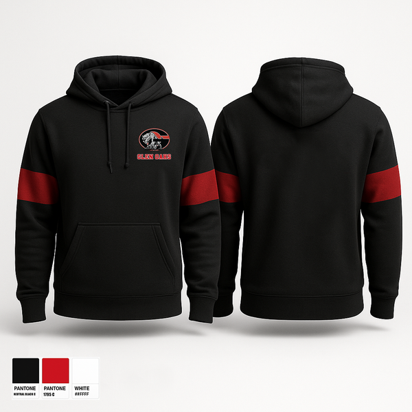 Hoodie, Glen oaks, Track & Field, Teamtime, Team time, sublimation, custom sports apparel, team uniforms, spirit wear, spiritwear, sports uniforms, custom shirts, team store, custom team store, fundraiser sports, apparel fundraiser