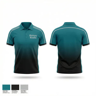 Hickory Hawks 2026307 Short Sleeve Performance Polo - 1