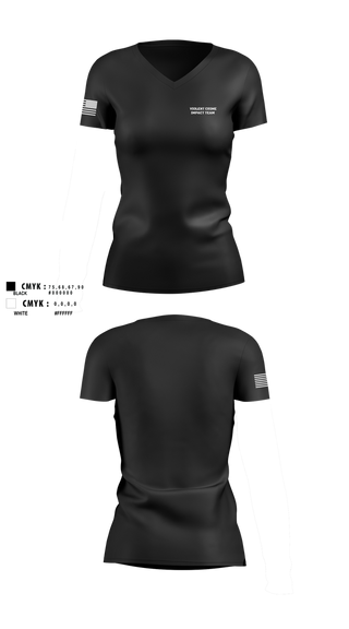 Womens Short Sleeve Vneck Shirt, , Police, Teamtime, Team time, sublimation, custom sports apparel, team uniforms, spirit wear, spiritwear, sports uniforms, custom shirts, team store, custom team store, fundraiser sports, apparel fundraiser