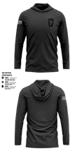 Ocean County Cavemen Long Sleeve Performance Shirt with hood - 3