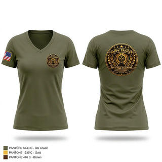 Womens Short Sleeve Vneck Shirt, Fire arms Instructor, EMS/EMT, Teamtime, Team time, sublimation, custom sports apparel, team uniforms, spirit wear, spiritwear, sports uniforms, custom shirts, team store, custom team store, fundraiser sports, apparel fundraiser