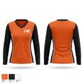CWC 30175436 Women's Long Sleeve V-neck Shirt - 1