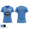 South End Panthers Women's Short Sleeve V-neck Shirt - 1