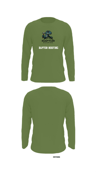 Long Sleeve Performance Shirt, Raptor Roofing, , Teamtime, Team time, sublimation, custom sports apparel, team uniforms, spirit wear, spiritwear, sports uniforms, custom shirts, team store, custom team store, fundraiser sports, apparel fundraiser
