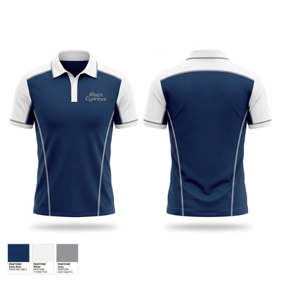 Black Cypress Short Sleeve Performance Polo - 1