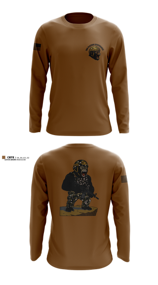 Long Sleeve Performance Shirt, 1136th MP Co, , Teamtime, Team time, sublimation, custom sports apparel, team uniforms, spirit wear, spiritwear, sports uniforms, custom shirts, team store, custom team store, fundraiser sports, apparel fundraiser