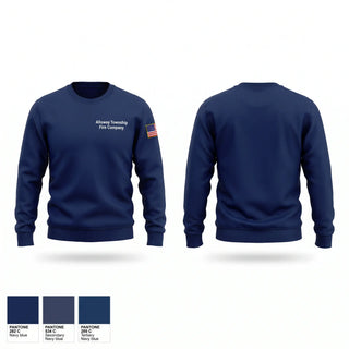 Crew Neck Sweatshirt, Alloway Township Fire Company, Fire Department, Teamtime, Team time, sublimation, custom sports apparel, team uniforms, spirit wear, spiritwear, sports uniforms, custom shirts, team store, custom team store, fundraiser sports, apparel fundraiser