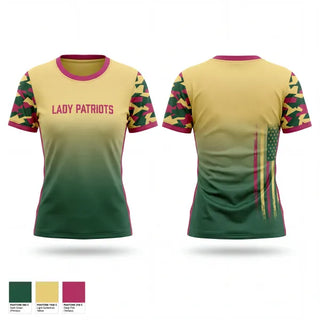 Old School Cotton Feel Shirt, Lady Patriots, Wrestling, Teamtime, Team time, sublimation, custom sports apparel, team uniforms, spirit wear, spiritwear, sports uniforms, custom shirts, team store, custom team store, fundraiser sports, apparel fundraiser