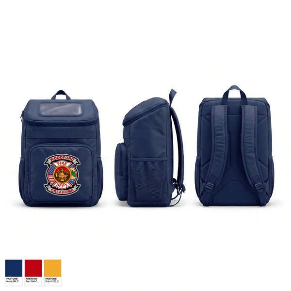 Gear Bag, Woodford Fire Department, Fire Department, Teamtime, Team time, sublimation, custom sports apparel, team uniforms, spirit wear, spiritwear, sports uniforms, custom shirts, team store, custom team store, fundraiser sports, apparel fundraiser