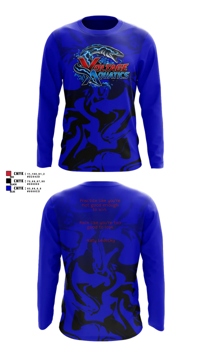 Voltage Team Store Long Sleeve Performance Shirt - 11