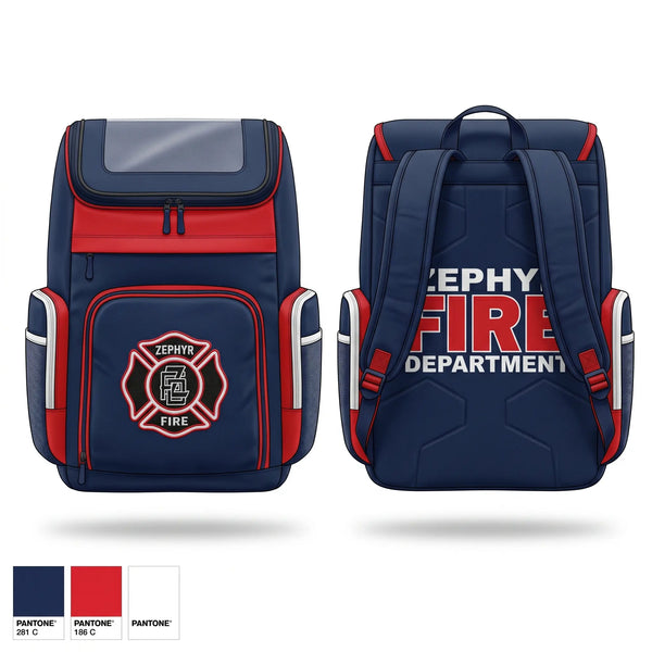Gear Bag, Zephyr Volunteer Fire Department, Fire Department, Teamtime, Team time, sublimation, custom sports apparel, team uniforms, spirit wear, spiritwear, sports uniforms, custom shirts, team store, custom team store, fundraiser sports, apparel fundraiser