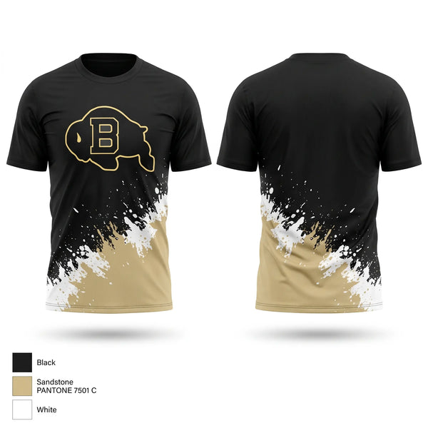 Short Sleeve Performance Shirt, Buffalo Bison, Men's Soccer, Teamtime, Team time, sublimation, custom sports apparel, team uniforms, spirit wear, spiritwear, sports uniforms, custom shirts, team store, custom team store, fundraiser sports, apparel fundraiser