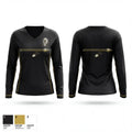 Arapahoe High School Track & Field 33279468 Women's Long Sleeve V-neck Shirt - 1