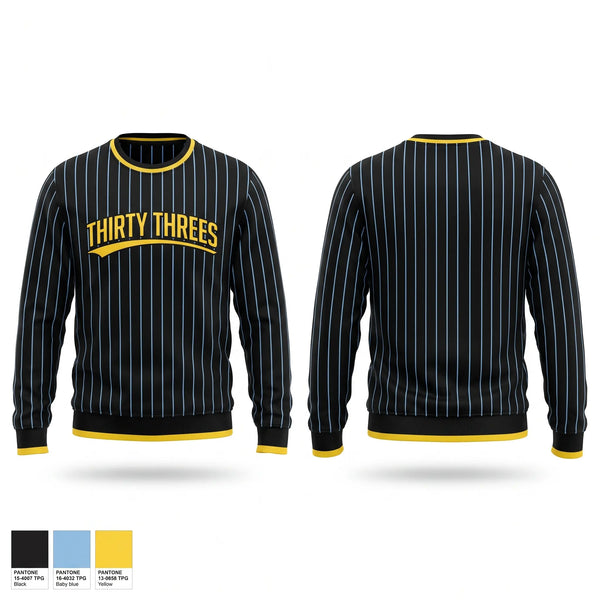 Crew Neck Sweatshirt, Thirty Threes, Softball, Teamtime, Team time, sublimation, custom sports apparel, team uniforms, spirit wear, spiritwear, sports uniforms, custom shirts, team store, custom team store, fundraiser sports, apparel fundraiser