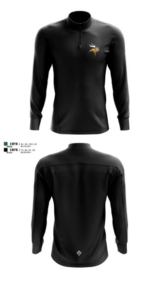 Quarter Zip Jacket, McKnight Elite Training, Men's Basketball, Teamtime, Team time, sublimation, custom sports apparel, team uniforms, spirit wear, spiritwear, sports uniforms, custom shirts, team store, custom team store, fundraiser sports, apparel fundraiser