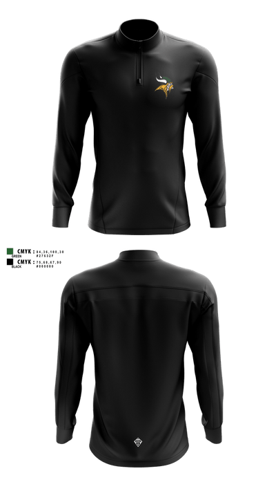 McKnight Elite Training 21306774 Quarter Zip Jacket - 1