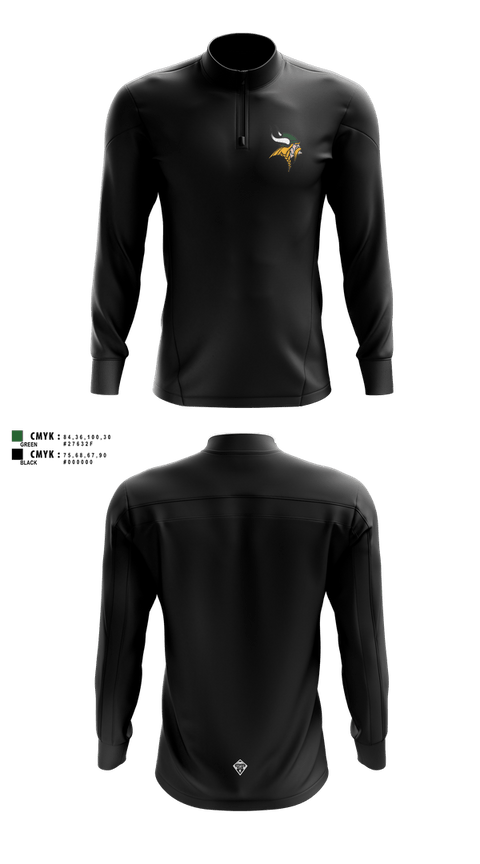 Quarter Zip Jacket, McKnight Elite Training, Men's Basketball, Teamtime, Team time, sublimation, custom sports apparel, team uniforms, spirit wear, spiritwear, sports uniforms, custom shirts, team store, custom team store, fundraiser sports, apparel fundraiser