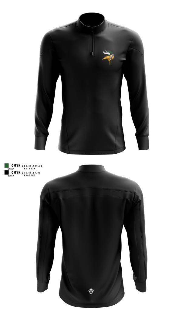 Quarter Zip Jacket, McKnight Elite Training, Men's Basketball, Teamtime, Team time, sublimation, custom sports apparel, team uniforms, spirit wear, spiritwear, sports uniforms, custom shirts, team store, custom team store, fundraiser sports, apparel fundraiser