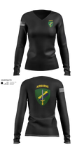 Civil Affairs 64496538 Women's Long Sleeve V-neck Shirt - 20