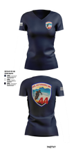 Civil Disturbance Unit 55553252 Women's Short Sleeve V-neck Shirt - 102