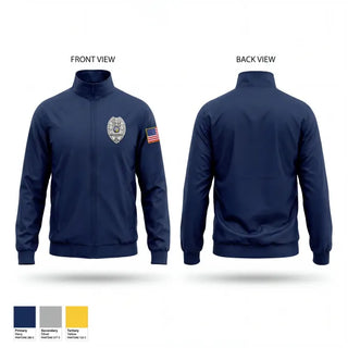 Windbreaker, Jacksonville Police Department General Investigations Unit, Police, Teamtime, Team time, sublimation, custom sports apparel, team uniforms, spirit wear, spiritwear, sports uniforms, custom shirts, team store, custom team store, fundraiser sports, apparel fundraiser