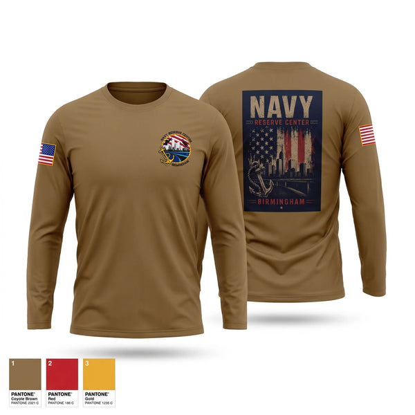 Long Sleeve Performance Shirt, , Navy, Teamtime, Team time, sublimation, custom sports apparel, team uniforms, spirit wear, spiritwear, sports uniforms, custom shirts, team store, custom team store, fundraiser sports, apparel fundraiser