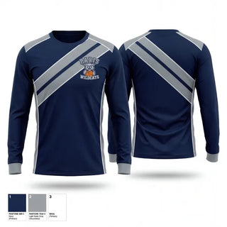 Long Sleeve Performance Shirt, Paris Junior High, Men's Basketball, Teamtime, Team time, sublimation, custom sports apparel, team uniforms, spirit wear, spiritwear, sports uniforms, custom shirts, team store, custom team store, fundraiser sports, apparel fundraiser