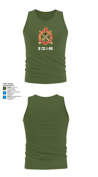 Tank Top, H Co 1-66, , Teamtime, Team time, sublimation, custom sports apparel, team uniforms, spirit wear, spiritwear, sports uniforms, custom shirts, team store, custom team store, fundraiser sports, apparel fundraiser