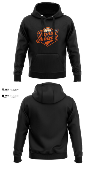 Hoodie, Family Of Athletes, , Teamtime, Team time, sublimation, custom sports apparel, team uniforms, spirit wear, spiritwear, sports uniforms, custom shirts, team store, custom team store, fundraiser sports, apparel fundraiser