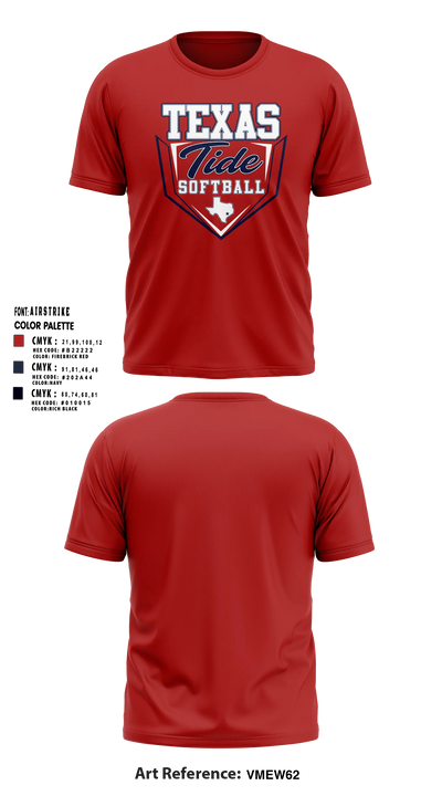 Texas Tide Short Sleeve Performance Shirt - 5