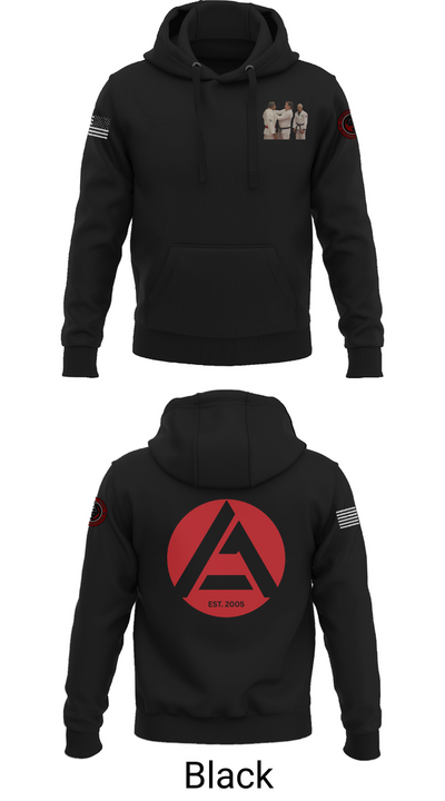 Gracie JiuJitsu Athens 70978792 Hoodie - 25
