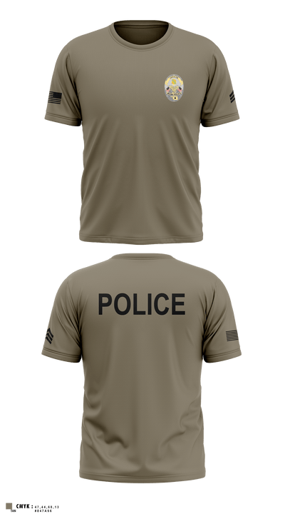 Miami Police Department 88232990 Short Sleeve Performance Shirt - 2