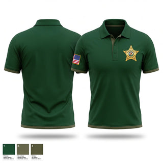 Short Sleeve Performance Polo, Bureau County Sheriff’s Office, Police, Teamtime, Team time, sublimation, custom sports apparel, team uniforms, spirit wear, spiritwear, sports uniforms, custom shirts, team store, custom team store, fundraiser sports, apparel fundraiser