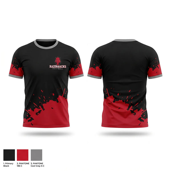 Short Sleeve Performance Shirt, Wakulla County Youth Football & Cheerleading Association Inc., Football, Teamtime, Team time, sublimation, custom sports apparel, team uniforms, spirit wear, spiritwear, sports uniforms, custom shirts, team store, custom team store, fundraiser sports, apparel fundraiser