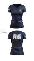 Chelsea Fire Women's Short Sleeve V-neck Shirt - 11