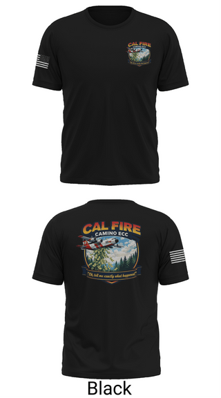 Old School Cotton Feel Shirt, CAMINO ECC, Fire Department, Teamtime, Team time, sublimation, custom sports apparel, team uniforms, spirit wear, spiritwear, sports uniforms, custom shirts, team store, custom team store, fundraiser sports, apparel fundraiser