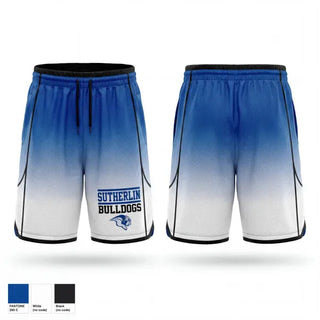 Mens Reversible Basketball Shorts, Sutherlin bulldogs, Men's Basketball, Teamtime, Team time, sublimation, custom sports apparel, team uniforms, spirit wear, spiritwear, sports uniforms, custom shirts, team store, custom team store, fundraiser sports, apparel fundraiser