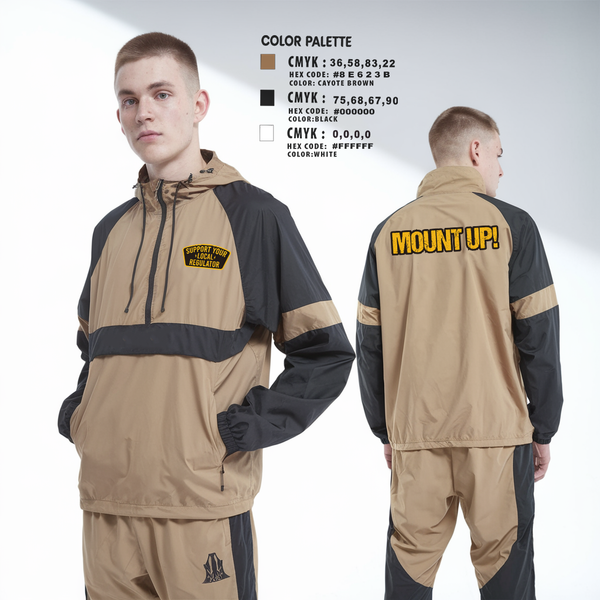 Windbreaker, Regulators, Police, Teamtime, Team time, sublimation, custom sports apparel, team uniforms, spirit wear, spiritwear, sports uniforms, custom shirts, team store, custom team store, fundraiser sports, apparel fundraiser