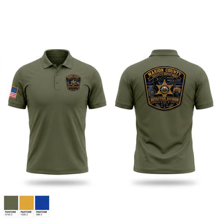 Short Sleeve Performance Polo, Detective Division, Police, Teamtime, Team time, sublimation, custom sports apparel, team uniforms, spirit wear, spiritwear, sports uniforms, custom shirts, team store, custom team store, fundraiser sports, apparel fundraiser