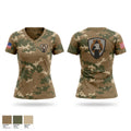 3655 CICO Women's Short Sleeve V-neck Shirt - 1