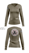 MCTID Women's Long Sleeve V-neck Shirt - 22