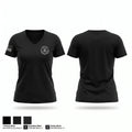 County Police Association of Cortland Women's Short Sleeve V-neck Shirt - 1