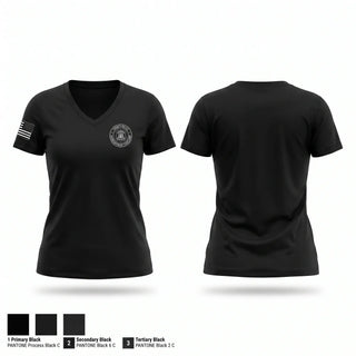Womens Short Sleeve Vneck Shirt, County Police Association of Cortland, Police, Teamtime, Team time, sublimation, custom sports apparel, team uniforms, spirit wear, spiritwear, sports uniforms, custom shirts, team store, custom team store, fundraiser sports, apparel fundraiser