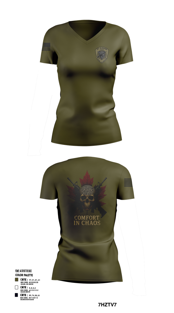 Womens Short Sleeve Vneck Shirt, St Albans Police Special Response Team, , Teamtime, Team time, sublimation, custom sports apparel, team uniforms, spirit wear, spiritwear, sports uniforms, custom shirts, team store, custom team store, fundraiser sports, apparel fundraiser