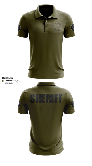 Short Sleeve Performance Polo, Bartow County Sheriff’s Office, Police, Teamtime, Team time, sublimation, custom sports apparel, team uniforms, spirit wear, spiritwear, sports uniforms, custom shirts, team store, custom team store, fundraiser sports, apparel fundraiser