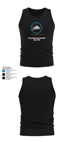 Tank Top, Appalachian Reclamation Koalition, , Teamtime, Team time, sublimation, custom sports apparel, team uniforms, spirit wear, spiritwear, sports uniforms, custom shirts, team store, custom team store, fundraiser sports, apparel fundraiser