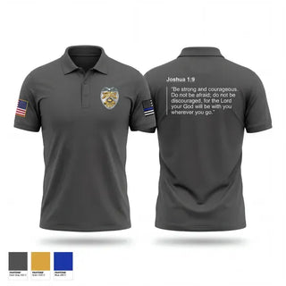 Short Sleeve Performance Polo, Wakarusa police, Police, Teamtime, Team time, sublimation, custom sports apparel, team uniforms, spirit wear, spiritwear, sports uniforms, custom shirts, team store, custom team store, fundraiser sports, apparel fundraiser